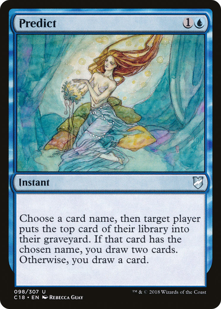 Predict (C18-098)  - Commander 2018