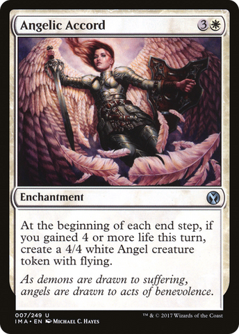 Angelic Accord (IMA-007)  Foil - Iconic Masters