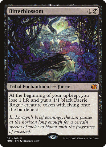 Bitterblossom (MM2-071)  Foil - Modern Masters 2015