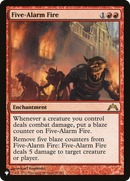 Five-Alarm Fire (LIST-GTC-91)  - The List