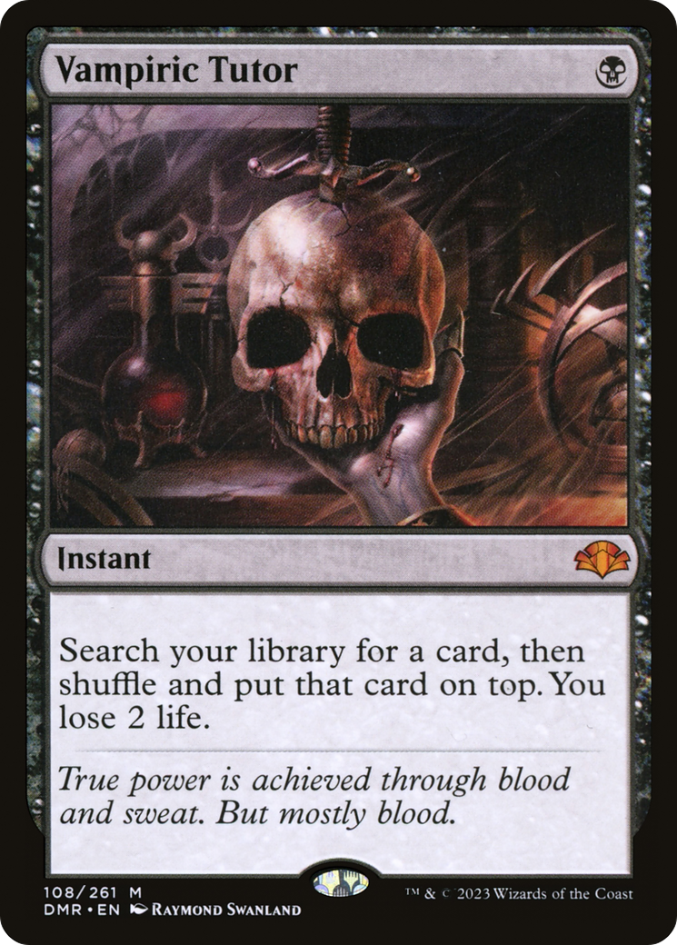 Vampiric Tutor (DMR-108)  - Dominaria Remastered