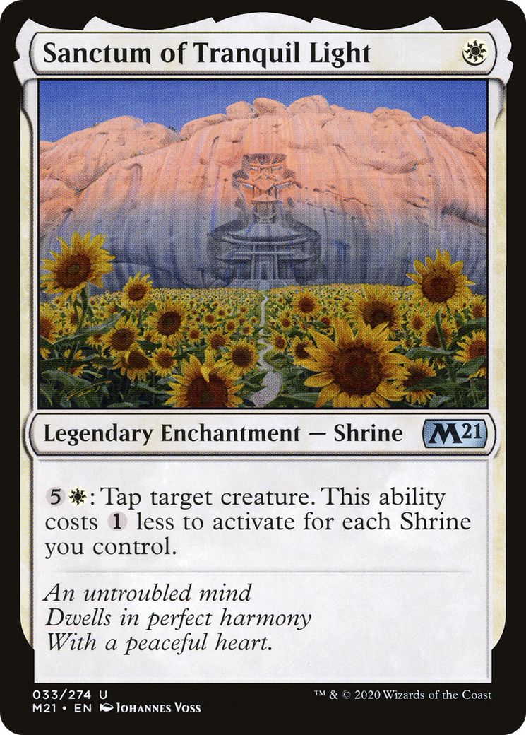 Sanctum of Tranquil Light (M21-033)  - Core Set 2021