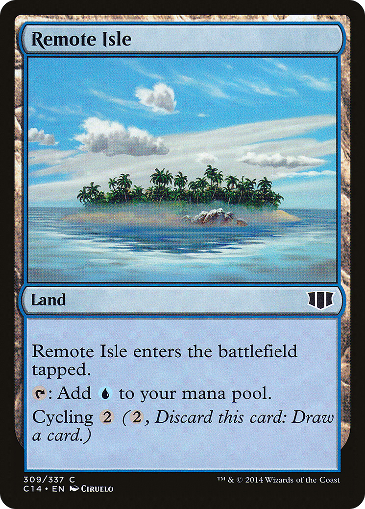 Remote Isle (C14-309)  - Commander 2014