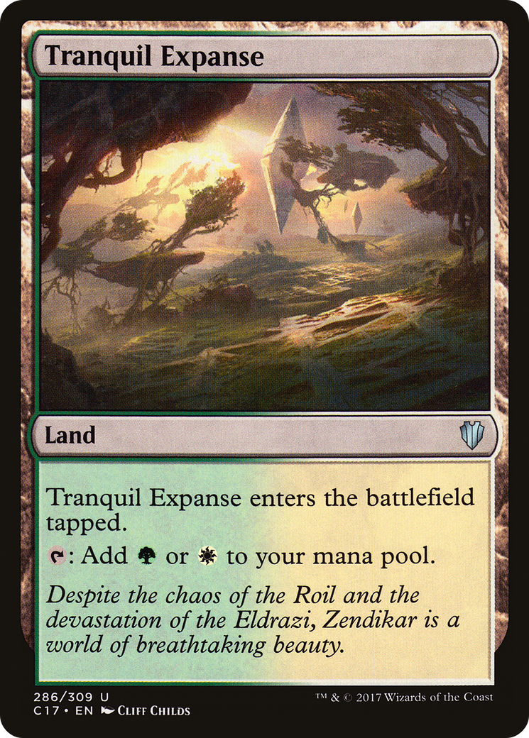 Tranquil Expanse (C17-286)  - Commander 2017