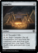 Campfire (CMM-374)  Foil - Commander Masters