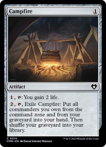 Campfire (CMM-374)  - Commander Masters