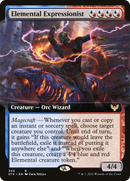Elemental Expressionist (Extended Art) (STX-342)  Foil - Strixhaven: School of Mages: (Extended Art)