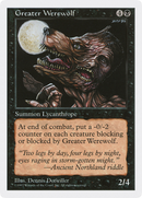 Greater Werewolf (5ED-)  - Fifth Edition