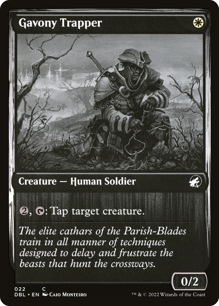 Gavony Trapper (DBL-022) - Innistrad: Double Feature Foil