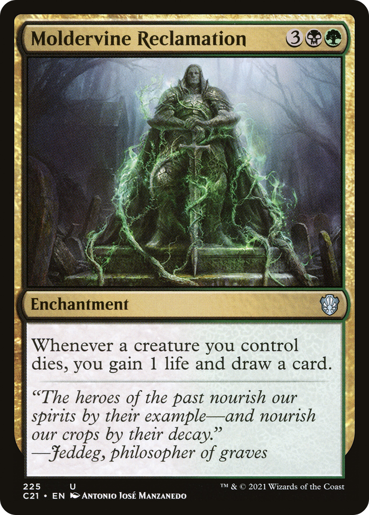 Moldervine Reclamation (C21-225)  - Commander 2021