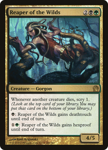 Reaper of the Wilds (THS-201)  Foil - Theros