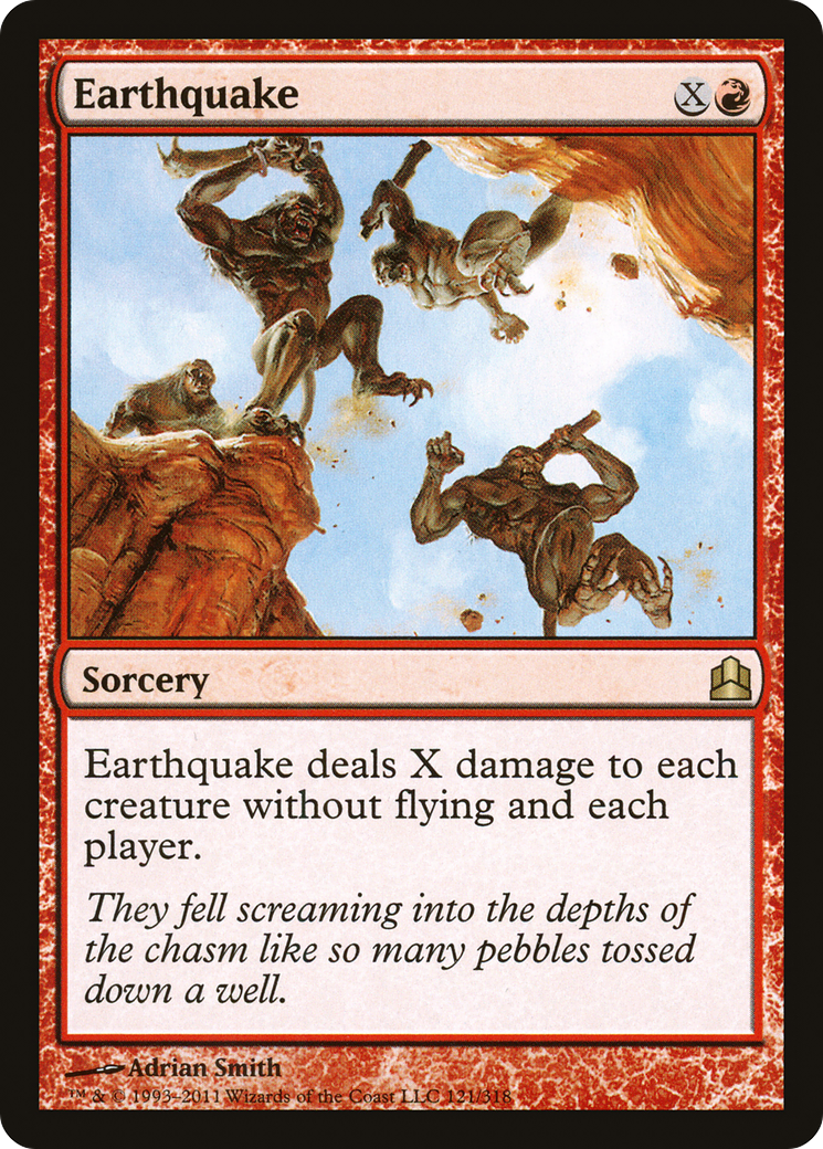 Earthquake (CMD-121)  - Commander 2011