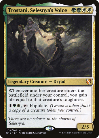 Trostani, Selesnya's Voice (C19-204)  - Commander 2019