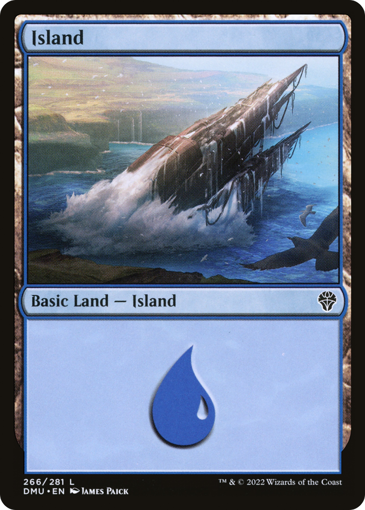 Island (266) (DMU-266)  Foil - Dominaria United