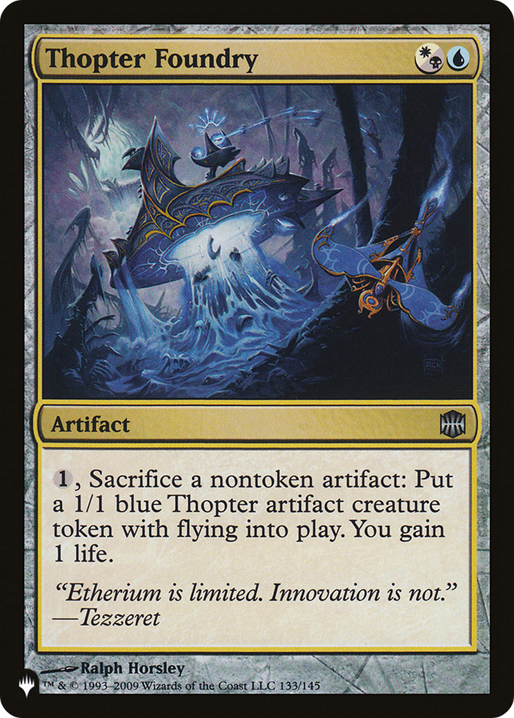 Thopter Foundry (ARB) (LIST-ARB-133)  - The List