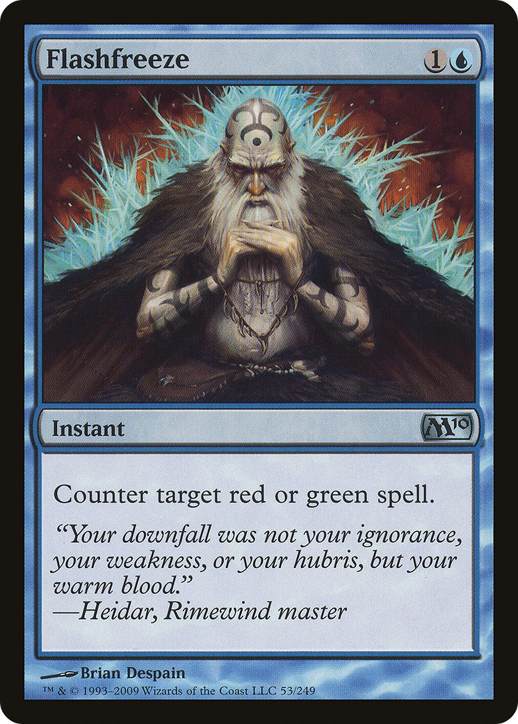 Flashfreeze (M10-053)  - Magic 2010