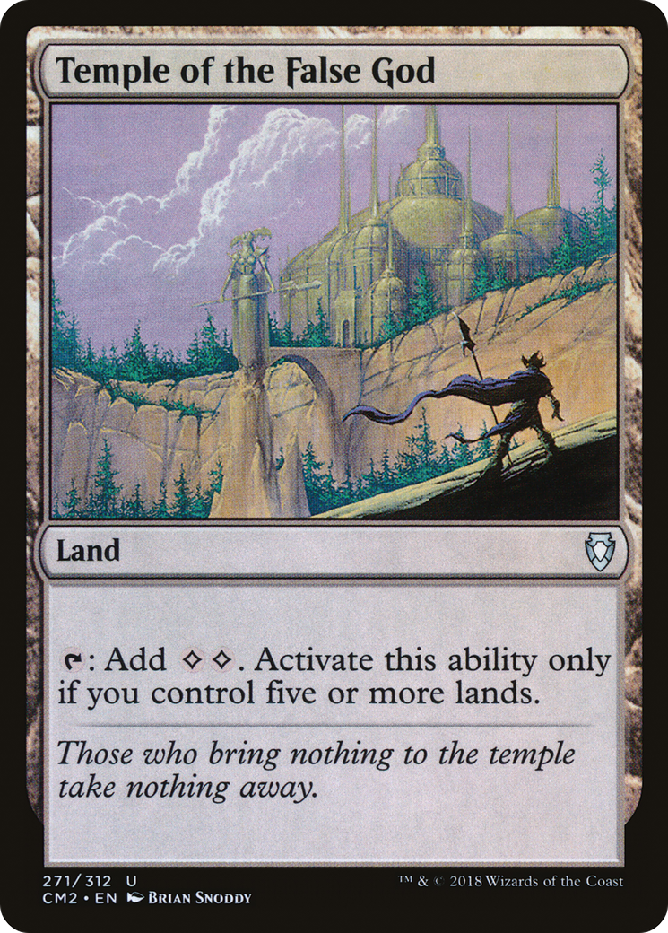 Temple of the False God (271) (CM2-271)  - Commander Anthology Volume II