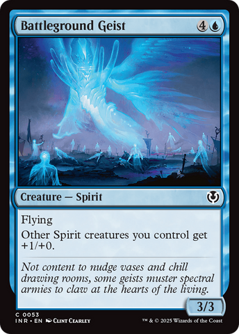 Battleground Geist (INR-053)  Foil - Innistrad Remastered