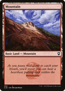 Mountain (466) (CLB-466)  Foil - Commander Legends: Battle for Baldur's Gate