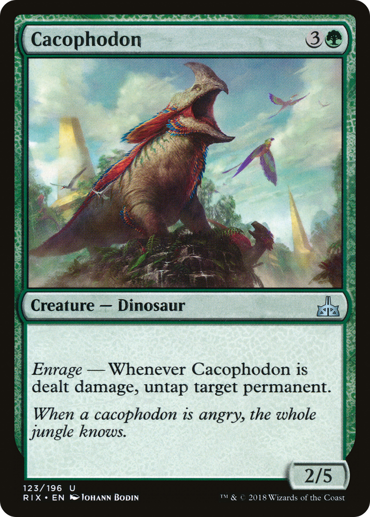 Cacophodon (RIX-123)  - Rivals of Ixalan