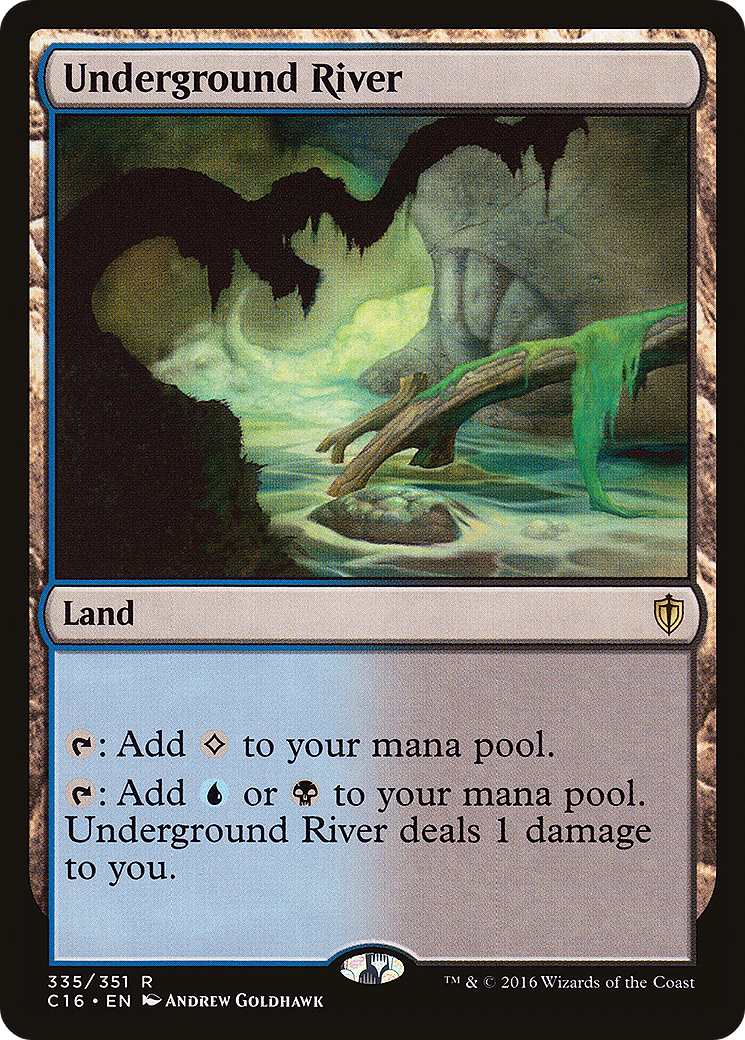 Underground River (C16-335)  - Commander 2016