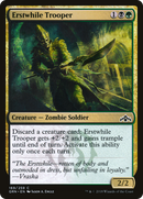Erstwhile Trooper (GRN-169)  Foil - Guilds of Ravnica