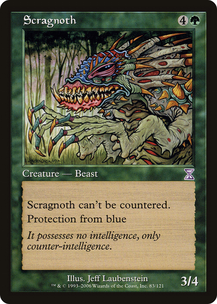 Scragnoth (TSB-083)  - Time Spiral Timeshifted