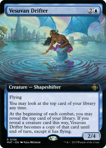 Vesuvan Drifter (Extended Art) (MAT-156)  Foil - March of the Machine: The Aftermath: (Extended Art)