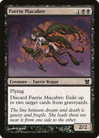 Faerie Macabre (MMA-086)  Foil - Modern Masters
