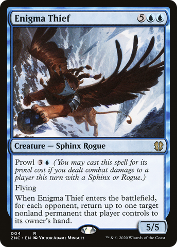 Enigma Thief (ZNC-004)  - Zendikar Rising Commander
