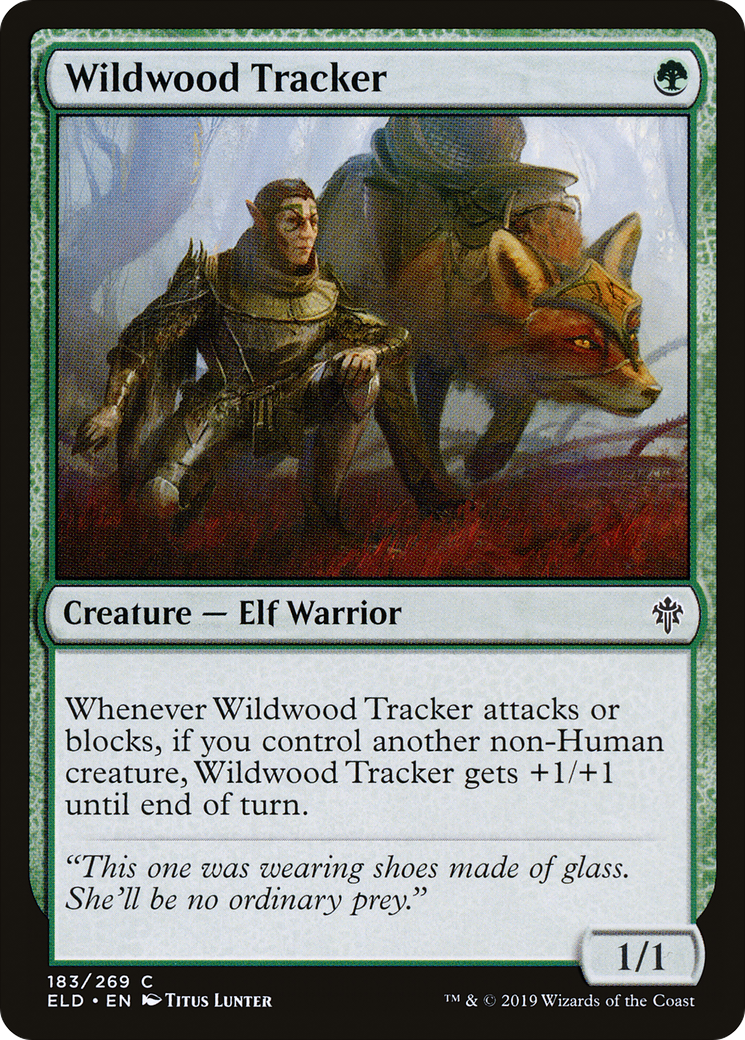 Wildwood Tracker (ELD-183)  - Throne of Eldraine