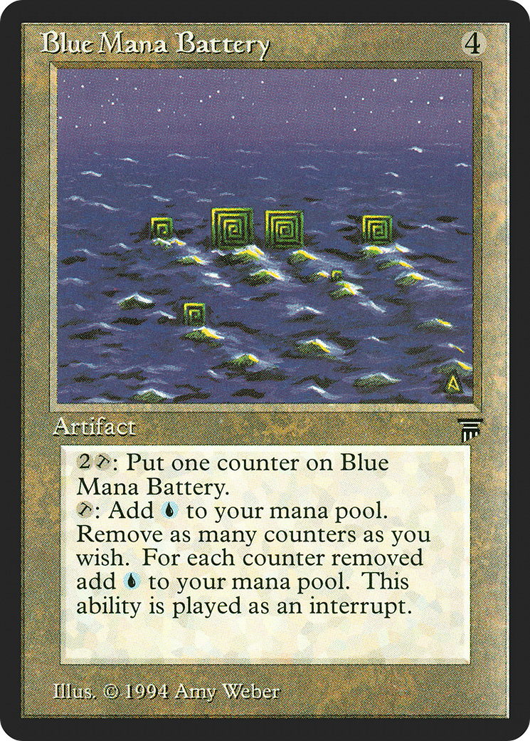 Blue Mana Battery (LEG-)  - Legends