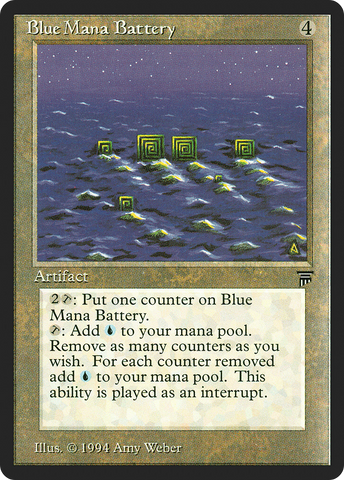 Blue Mana Battery (LEG-)  - Legends