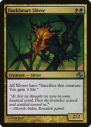 Darkheart Sliver (PLC-155)  Foil - Planar Chaos