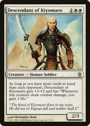 Descendant of Kiyomaro (SOK-007)  - Saviors of Kamigawa