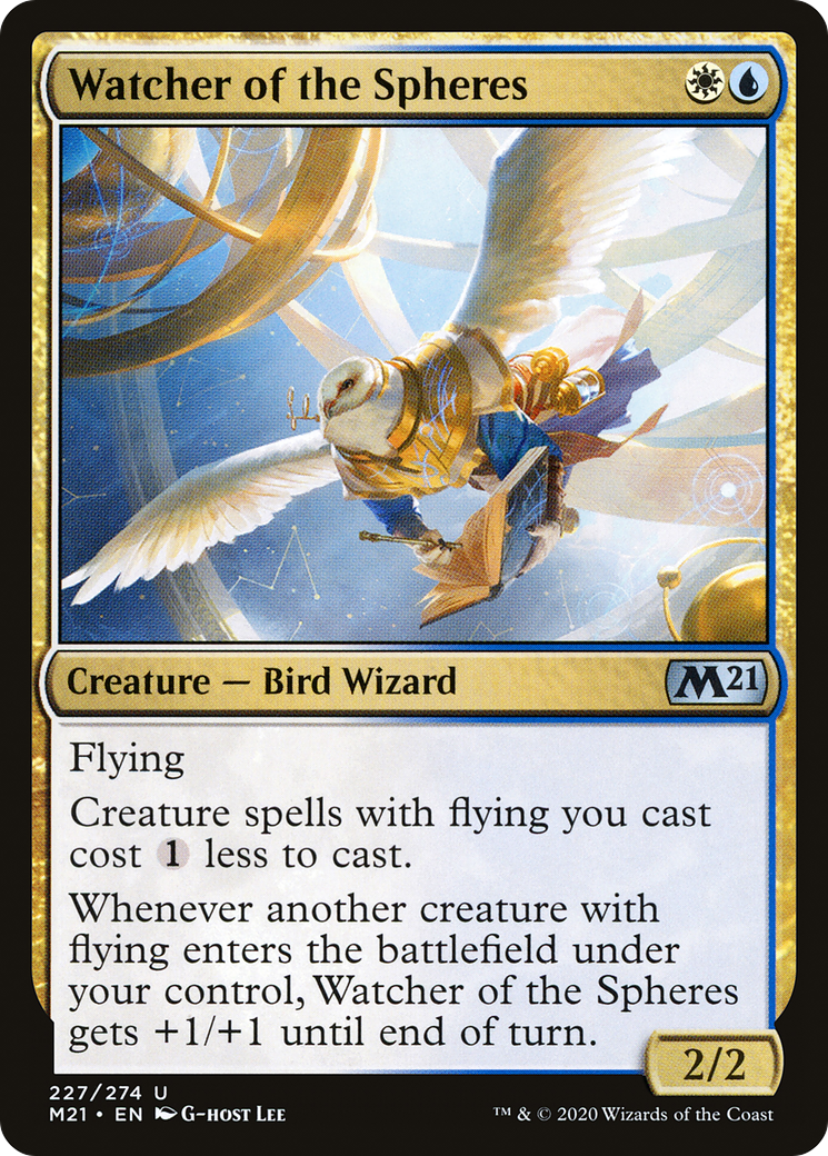 Watcher of the Spheres (M21-227)  Foil - Core Set 2021