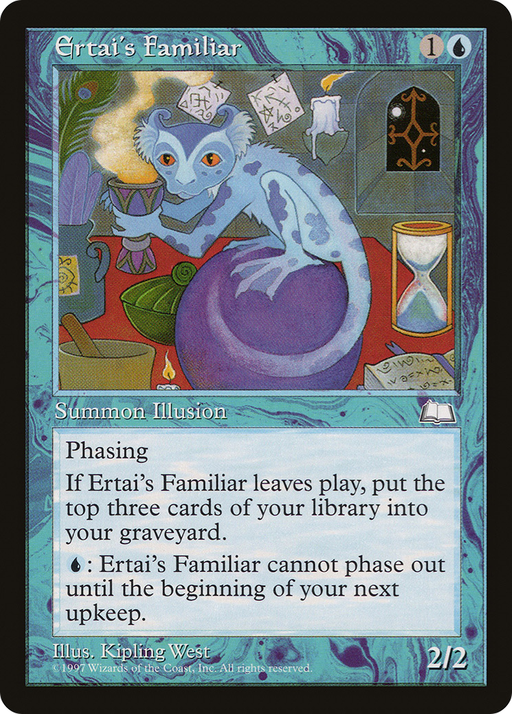 Ertai's Familiar (WTH-)  - Weatherlight