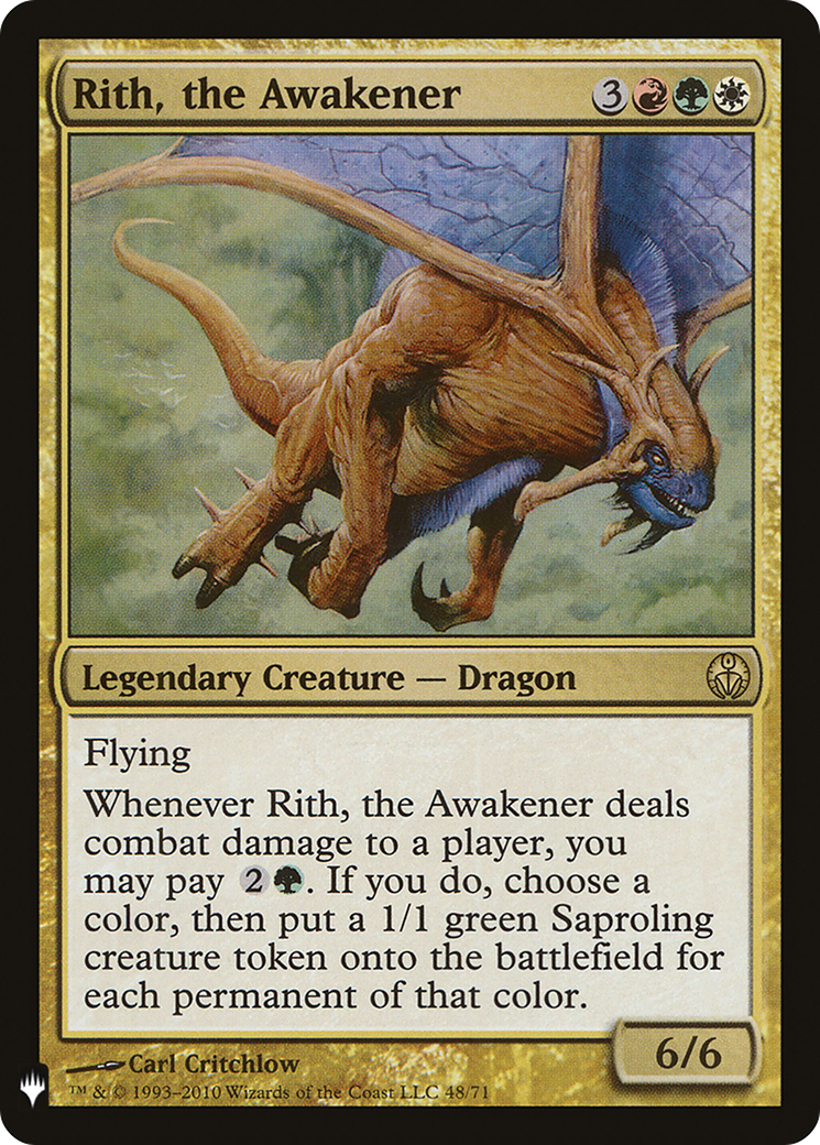 Rith, the Awakener (LIST-DDE-48)  - The List
