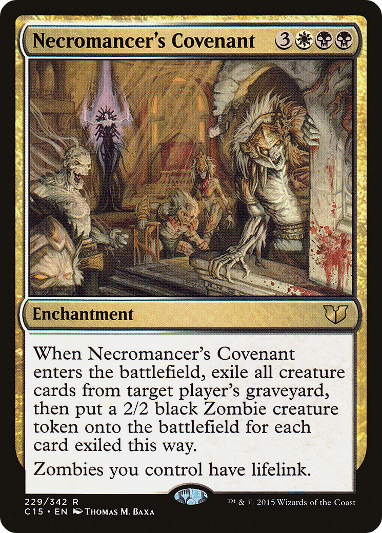 Necromancer's Covenant (C15-229)  - Commander 2015