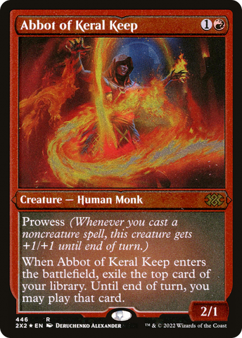 Abbot of Keral Keep (Foil Etched) (2X2-446)  Foil - Double Masters 2022