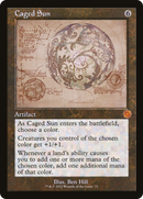 Caged Sun (Schematic) (BRR-072)  - The Brothers' War Retro Artifacts