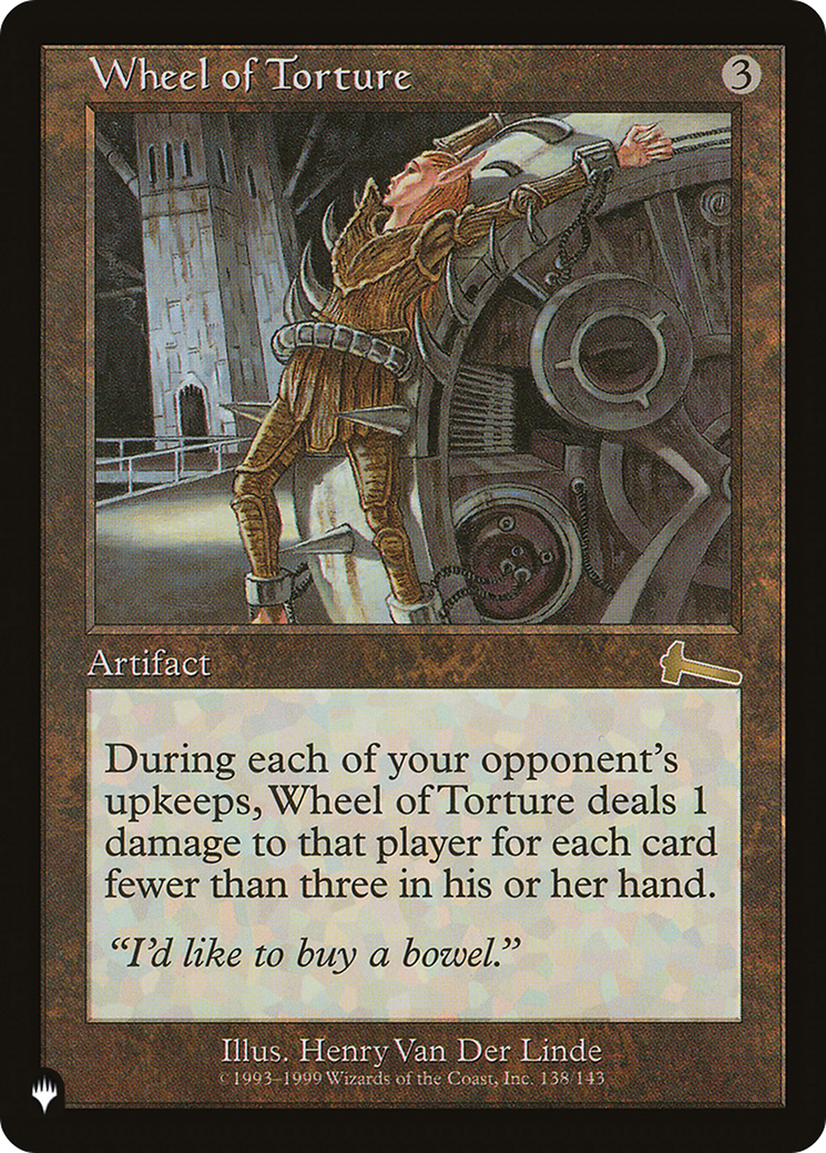 Wheel of Torture (LIST-138/143)  - The List