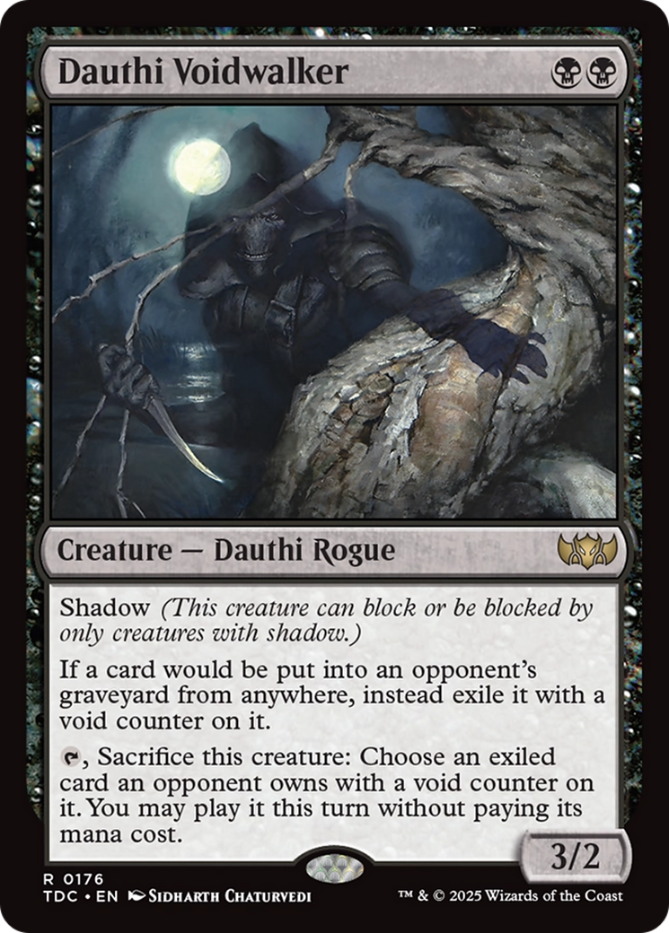 Dauthi Voidwalker (TDC-176) - Commander: Tarkir: Dragonstorm