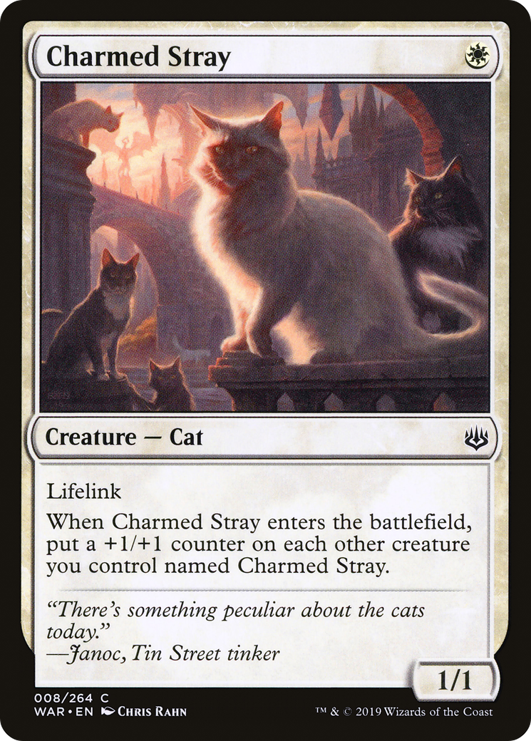 Charmed Stray (WAR-008)  Foil - War of the Spark