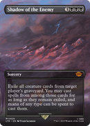 Shadow of the Enemy (Borderless) (LTR-424)  Foil - The Lord of the Rings: Tales of Middle-earth