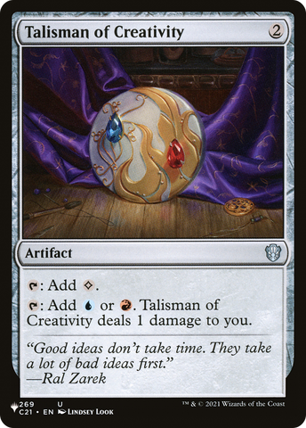 Talisman of Creativity (LIST-269)  - The List