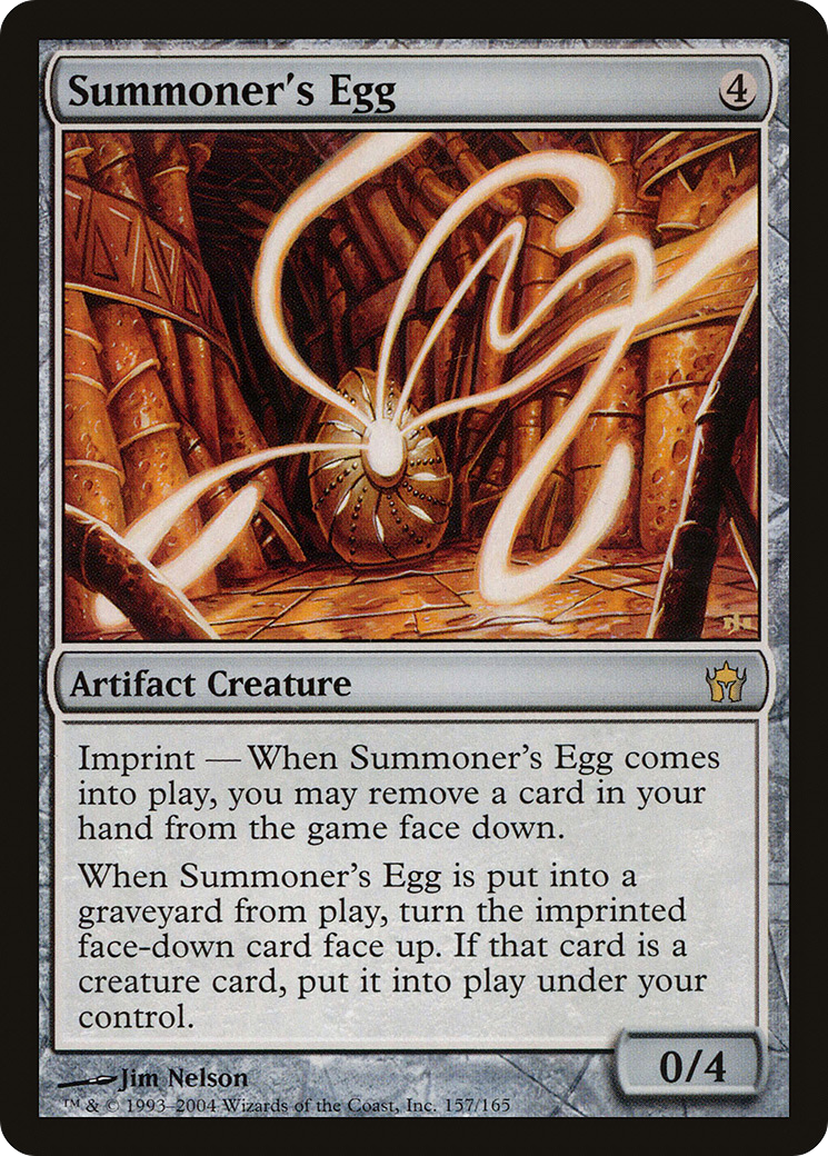 Summoner's Egg (5DN-157)  Foil - Fifth Dawn