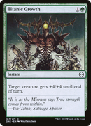 Titanic Growth (ONE-187)  Foil - Phyrexia: All Will Be One