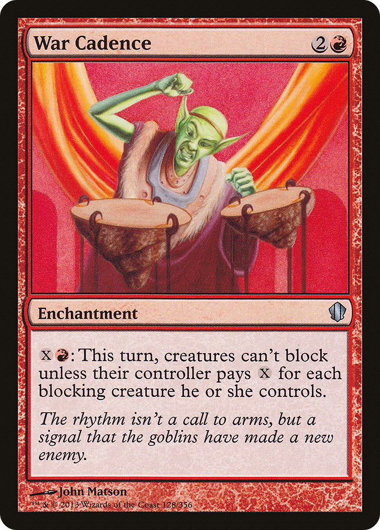 War Cadence (C13-128)  - Commander 2013