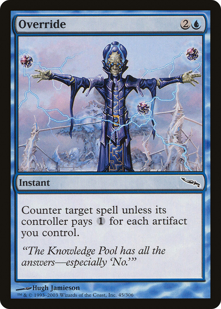 Override (MRD-045)  Foil - Mirrodin